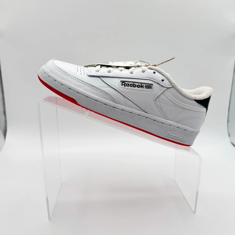 Reebok Kids Unisex Club C 85 Tennis Shoe GX8307 Size 5 White
